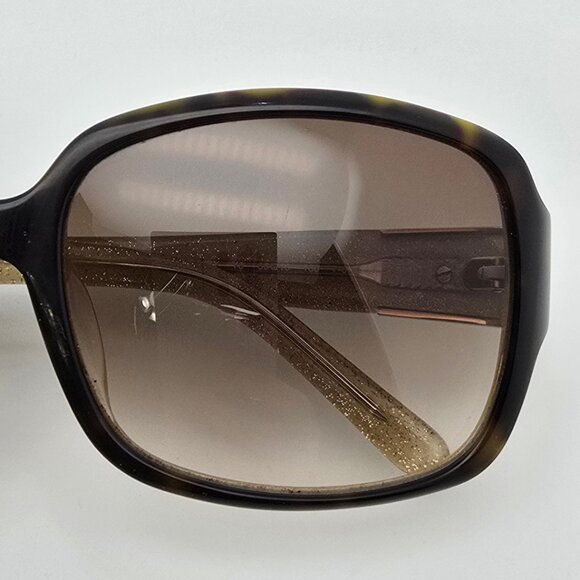 Kate Spade New York Lulu Tortoise Frame Brown Gradient Lens Sunglasses w/ Case main image 4
